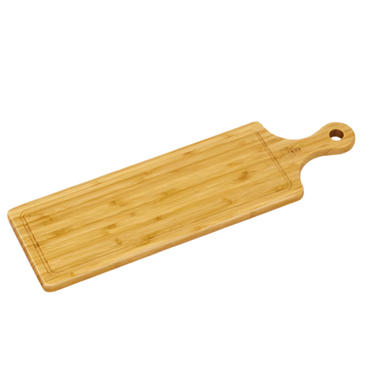 SET OF 3  LONG SERVING BOARDS WITH HANDLE 19.7" X 5.9" | 50 X 15 CM